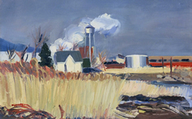 Piermont Factory With Tower