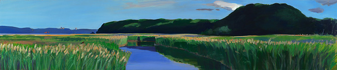 Piermont Marsh with Red Winged Blackbirds