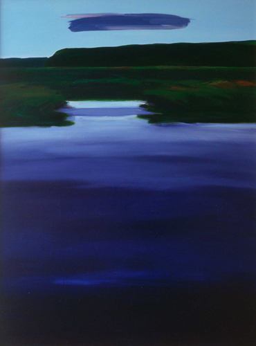 Night Arrives by Water, Piermont