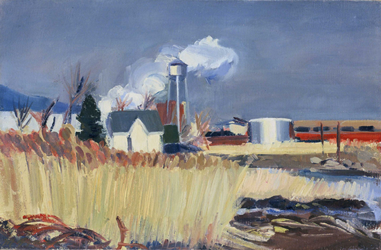 Piermont Factory With Tower